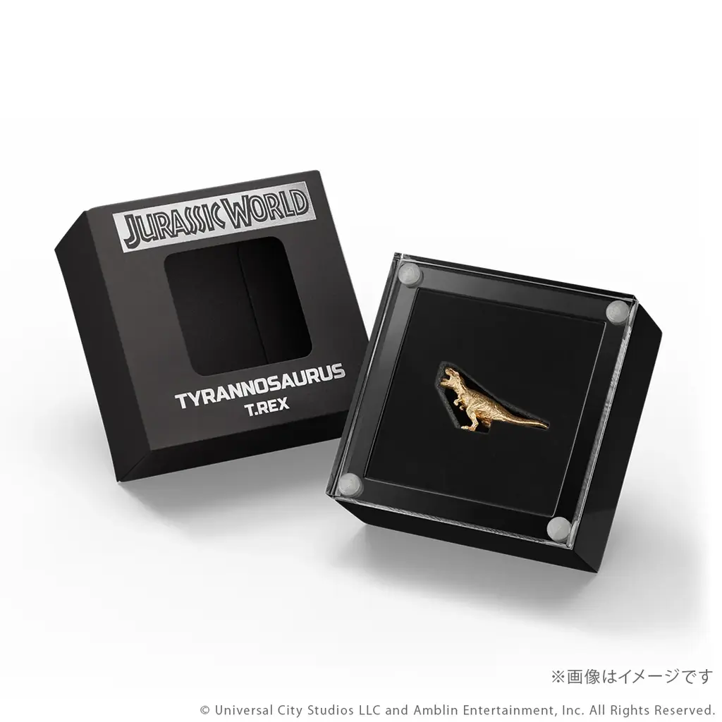 恐竜の王者「T.REX」が18金ミニフィギュアで登場。『ジュラシック・ワールド』の象徴を世界限定50点 画像 9