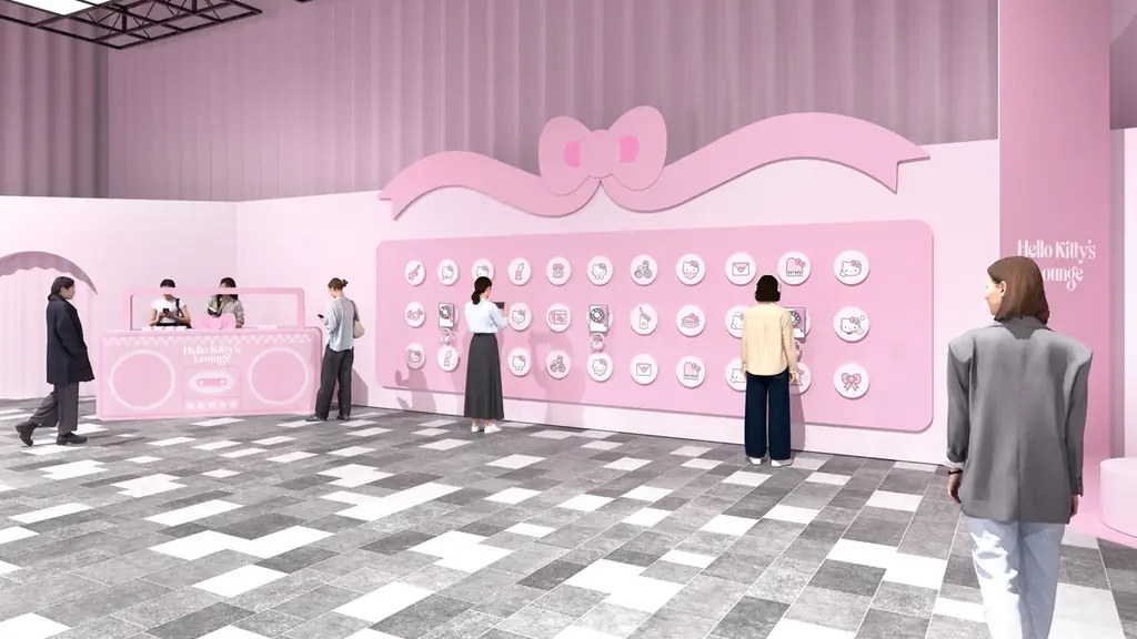 “好き”をきっかけに、つながりを感じる体験型イベント「Hello Kitty’s Lounge」10月28日(水)より表参道で期間限定開催 画像 5