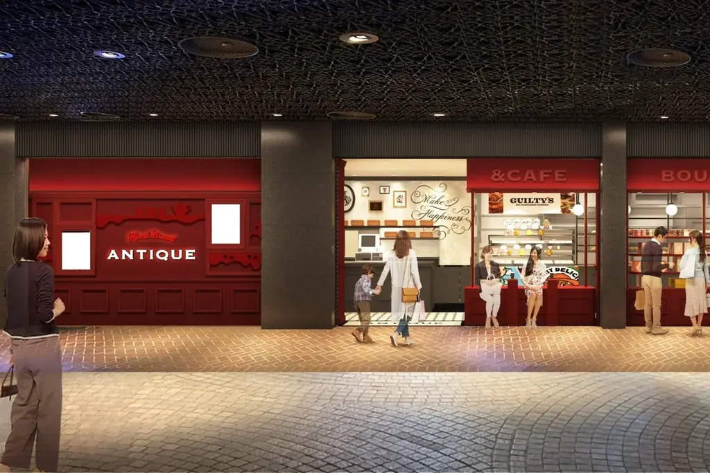【九州初出店】ビッグソフトクッキー専門店「GUILTY’S」が天神地下街に初上陸！SNSで話題のドバイチョコクッキーが登場！「ハートブレッドアンティーク 天神地下街店」10/23リニューアルオープン 画像 1
