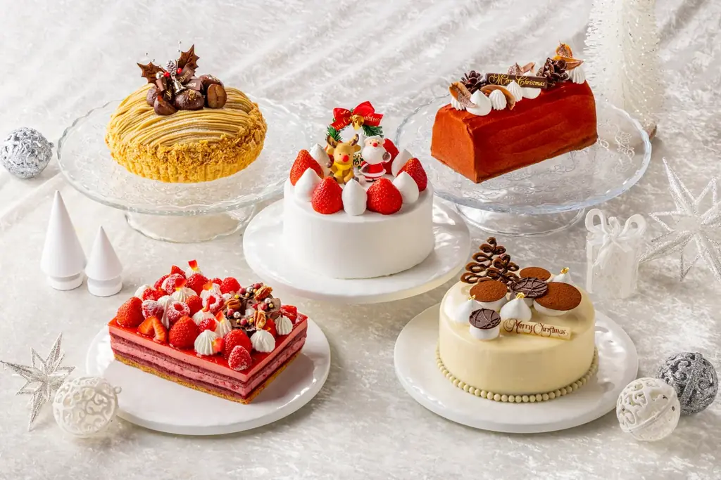 ヒルトン小田原のクリスマスケーキ2026、新作3種と限定スイーツ