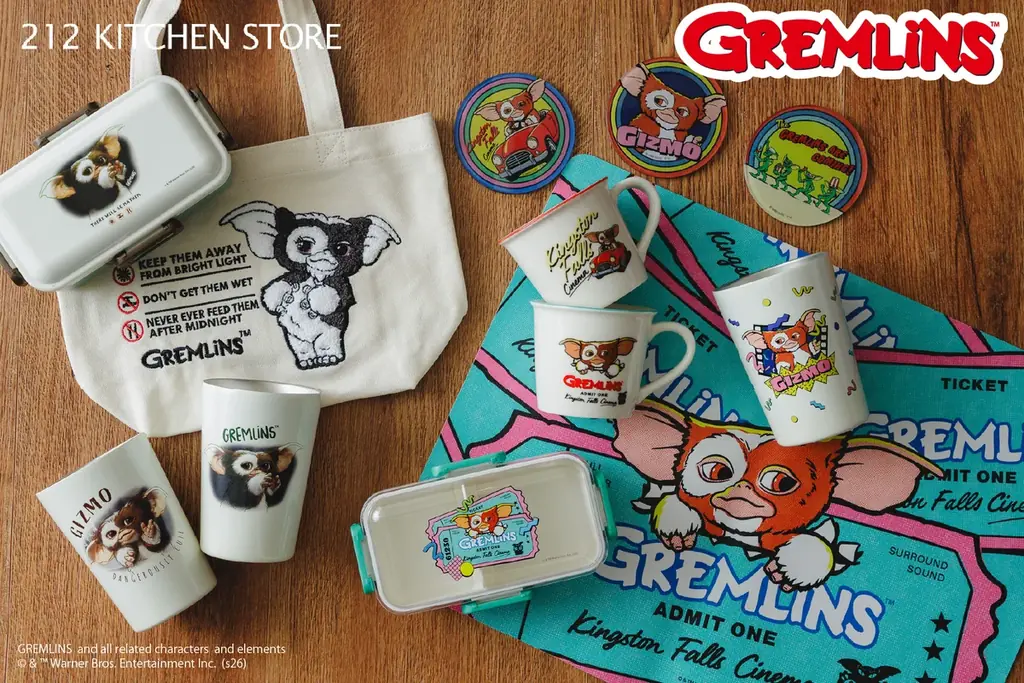 【212 KITCHEN STORE】大好評『グレムリン』限定コラボがさらにスケールアップして今年も登場！10月8日（木）よりオンラインストア先行発売 画像 3