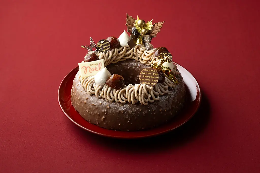 【東京ドームホテルのクリスマス】フランスの伝統的な苺のケーキをアレンジした新作が登場。クリスマスリースやツリーに見立てたクリスマスケーキ全5種のご予約を2026年11月5日(木)より受付開始 画像 4
