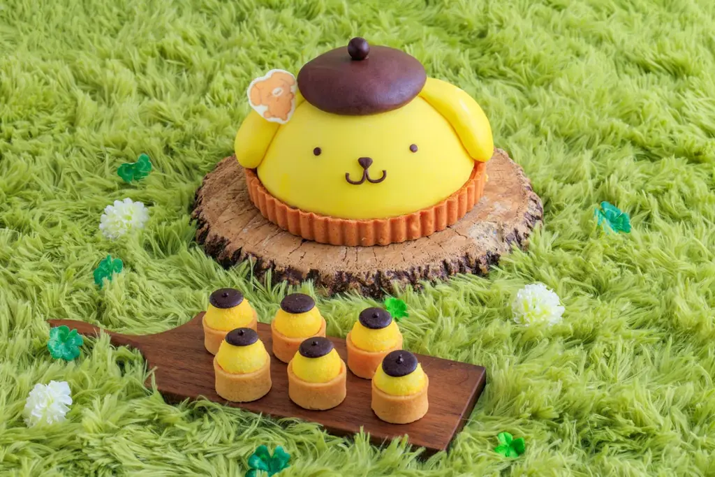 本日（10/9）より開幕！「ポムポムプリン」×「ホテルニューオータニ大阪」スイーツビュッフェ！ 画像 5