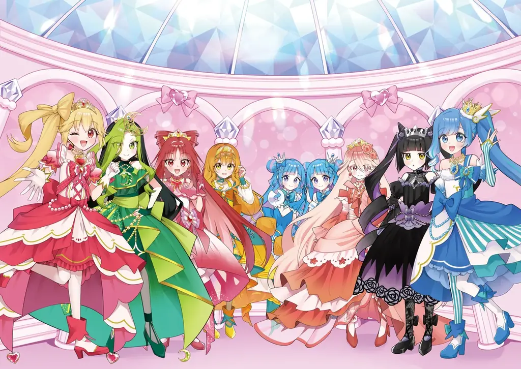 はまじあきがイラストを手がける『プリンセスふれんず　うんめいのともだち、みつけた！』が12月16日（水）に発売予定 画像 3