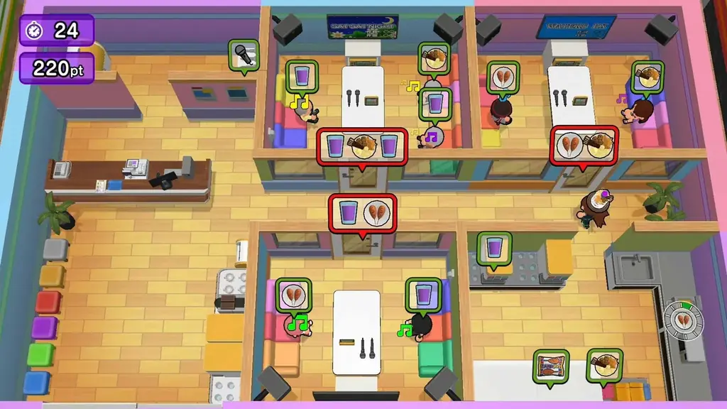 ひとりでカラオケ店を切り盛り！？ドタバタアクションゲーム『ワンオペ！カラオケ』Nintendo Switch／Steamで予約開始！ 画像 2
