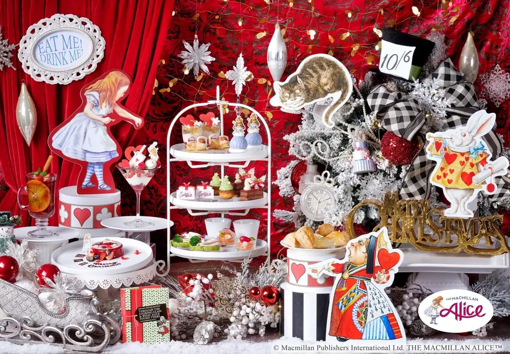 アリスのクリスマスアフタヌーンティー、11月18日から全国10会場で