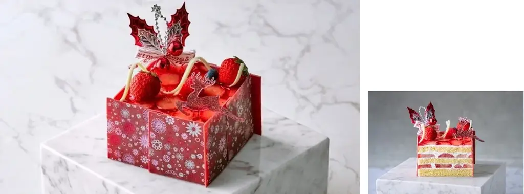【ヒルトン東京お台場】2026年9月オープンの「LE CHOU CHOU」より、初のクリスマスケーキコレクションが登場 画像 4