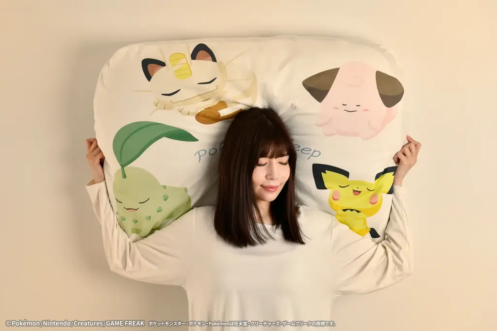 『Pokémon Sleep』×昭和西川、イーブイフレンズやワカクサ本島の秋冬寝具が10月16日から発売開始！新作の着る毛布もビジュアル初公開 画像 13
