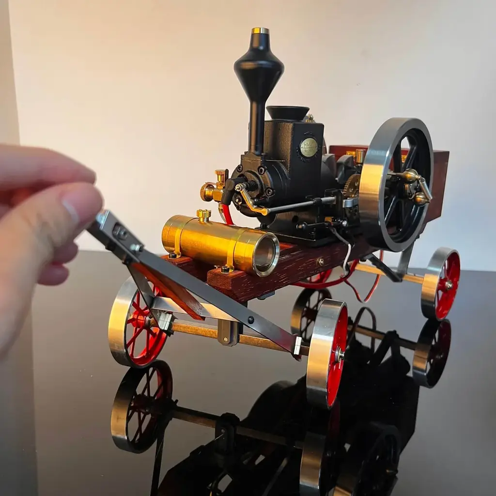 点火を休み、また燃える。7ccヒット＆ミス式エンジンと四輪運搬カートを一つに。RETROL「HM-01」フルセット発売 画像 11