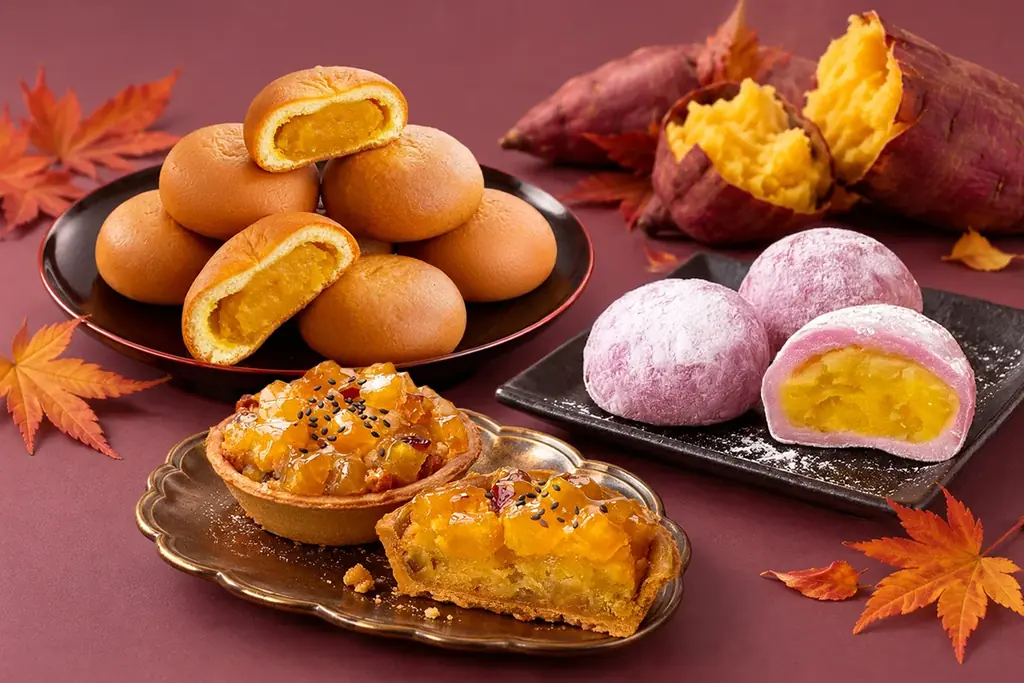 お菓子のたいよう、10月13日に芋スイーツ3種発売