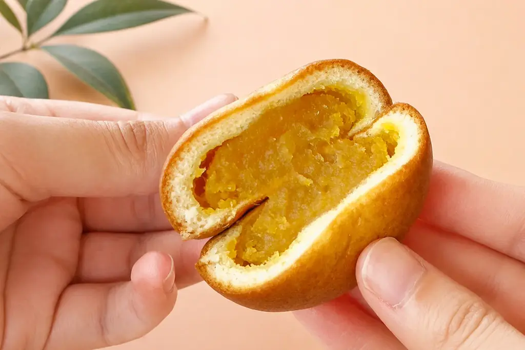 【芋好きよ、これがたいようの本気だ。】進化した大福とタルト、帰ってきた濃厚まんじゅう。10月13日「サツマイモの日」に芋過ぎるスイーツ3種同時発売！ 画像 19