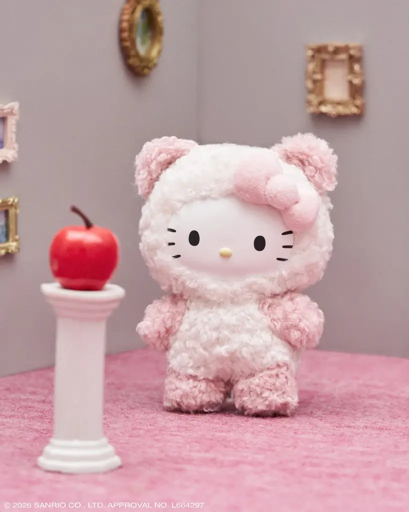 【sanrio house（サンリオハウス)】フラッフィーハローキティチャーム第3弾！ベアシリーズのシークレットカラー含む全6種のラインアップで登場 画像 2