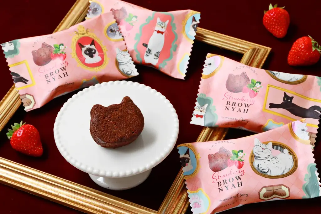 【ねこ好き必見！冬の新作スイーツ】「ねこねこ」からサクッと香ばしくにゃめらか～な口どけの『ねこねこバターサンド～紅茶といちご～』やねこ型のいちごテリーヌショコラ、アールグレイ香る新作クッキーが初登場！ 画像 10