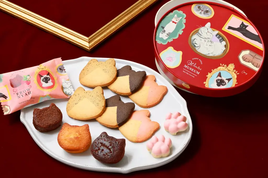 【ねこ好き必見！冬の新作スイーツ】「ねこねこ」からサクッと香ばしくにゃめらか～な口どけの『ねこねこバターサンド～紅茶といちご～』やねこ型のいちごテリーヌショコラ、アールグレイ香る新作クッキーが初登場！ 画像 11