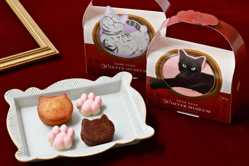 【ねこ好き必見！冬の新作スイーツ】「ねこねこ」からサクッと香ばしくにゃめらか～な口どけの『ねこねこバターサンド～紅茶といちご～』やねこ型のいちごテリーヌショコラ、アールグレイ香る新作クッキーが初登場！ 画像 12