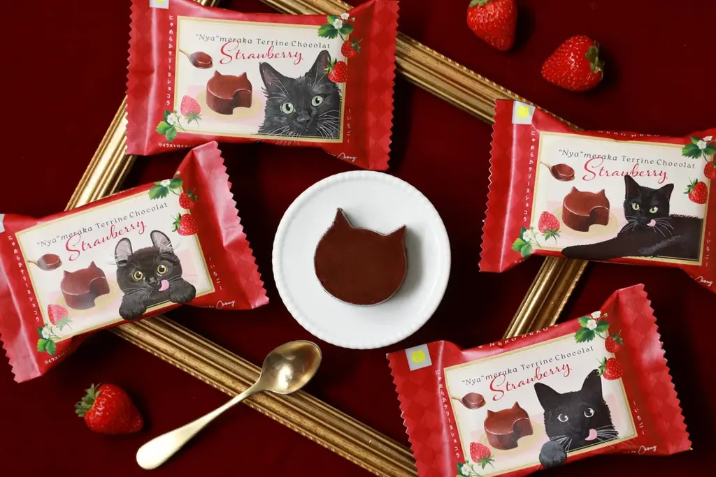 【ねこ好き必見！冬の新作スイーツ】「ねこねこ」からサクッと香ばしくにゃめらか～な口どけの『ねこねこバターサンド～紅茶といちご～』やねこ型のいちごテリーヌショコラ、アールグレイ香る新作クッキーが初登場！ 画像 6