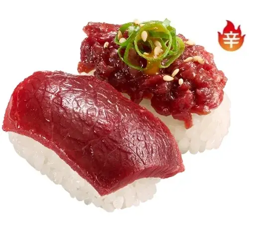43期目も「すしに真っすぐ！」スシローの原点、鮪の王様“本鮪”の中とろが税込110円～！さらに、一皿で二度おいしい食べ比べ商品も登場 画像 4