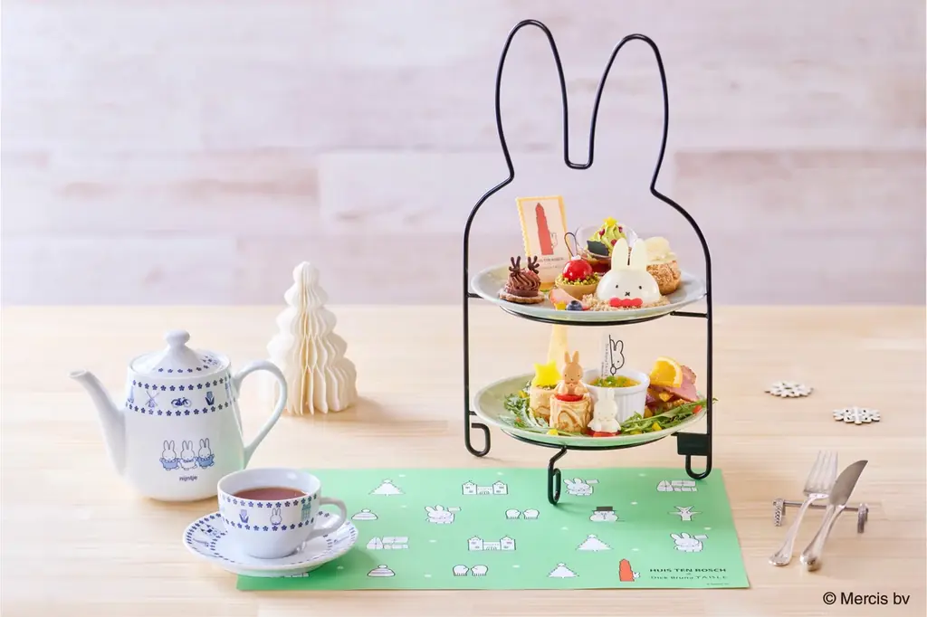 クリスマスからウィンターホリデーシーズンまでハウステンボスはミッフィーのかわいさにあふれている！大好評の「ハウステンボス × ディック・ブルーナ テーブル」がパワーアップしてクリスマスに登場 画像 1
