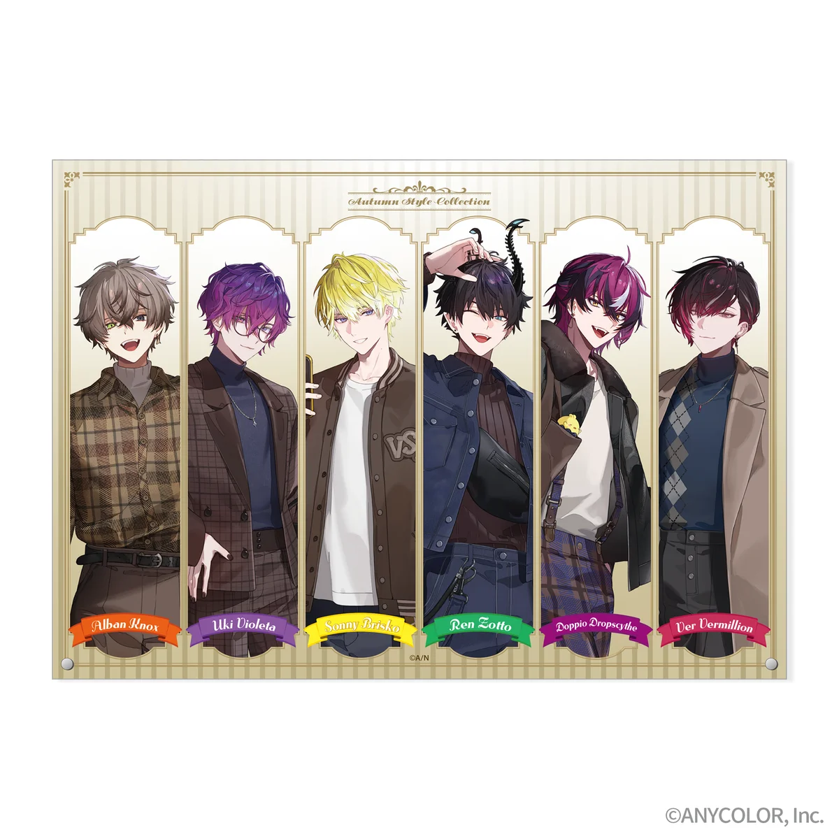 「NIJISANJI EN」所属ライバー6名のオリジナルグッズが発売決定！10月16日より予約販売開始 画像 5