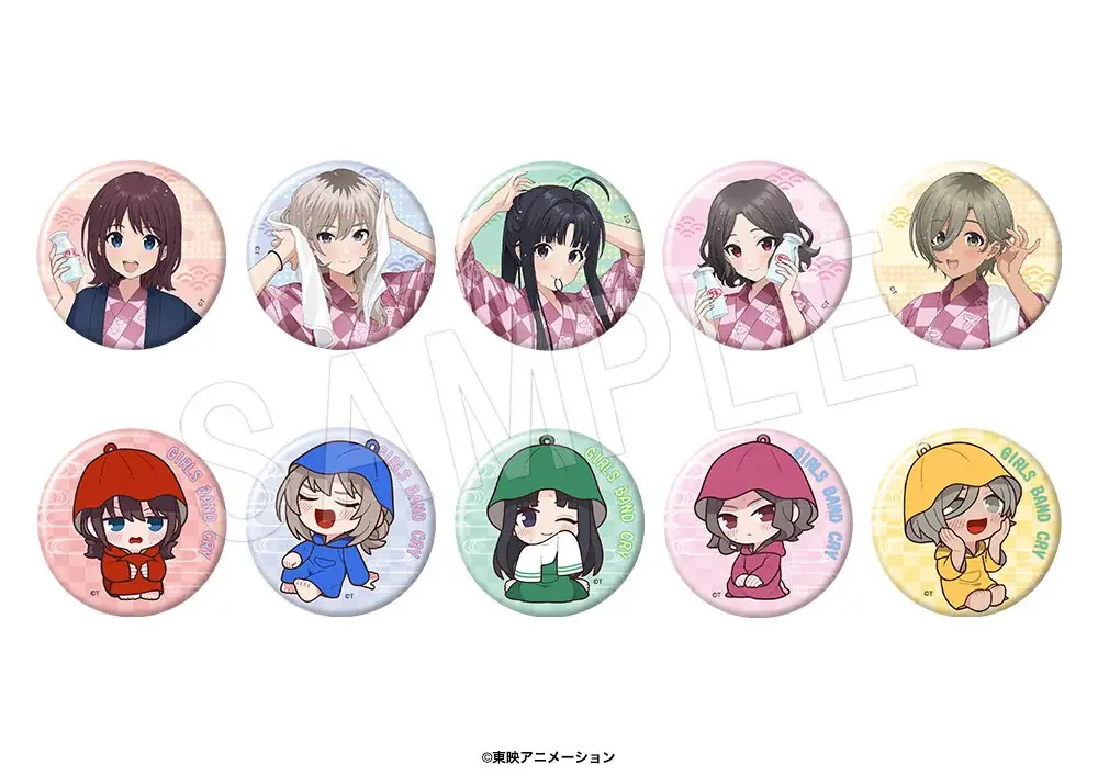 『ガールズバンドクライ』× 楽久屋のコラボイベントが開催！湯上り浴衣姿の新規描き下ろしイラストを使用したグッズが登場！ 画像 6
