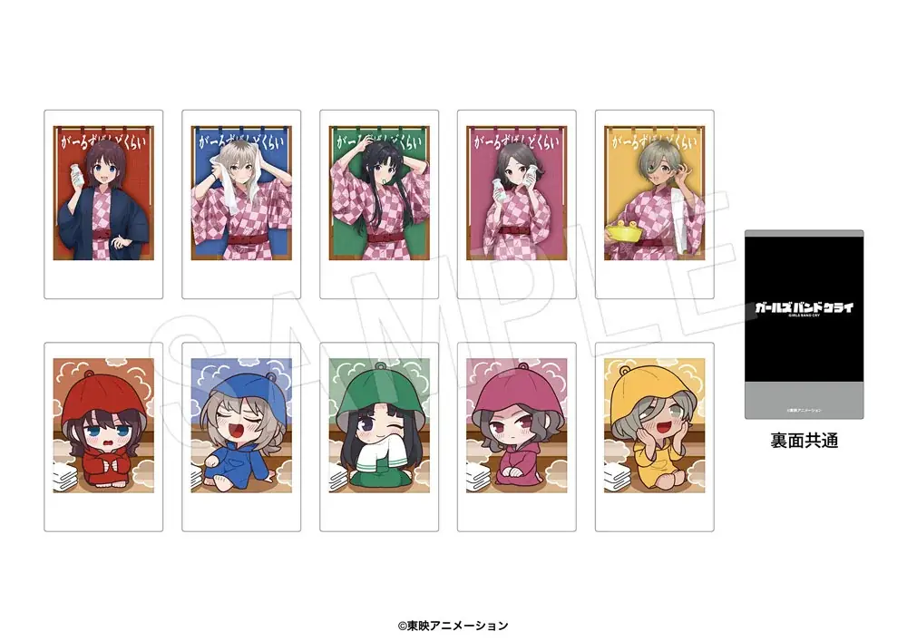 『ガールズバンドクライ』× 楽久屋のコラボイベントが開催！湯上り浴衣姿の新規描き下ろしイラストを使用したグッズが登場！ 画像 7