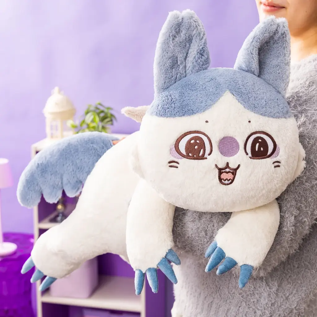 【受注予約】『まじかるちいかわ』より強くなったハチワレ・強くなったうさぎ・あのこの巨大な「ふんわりもっちり ごろりん抱きぬいぐるみ（全3種）」が公式WEB SHOP「ちいかわマーケット」で受注予約開始 画像 5