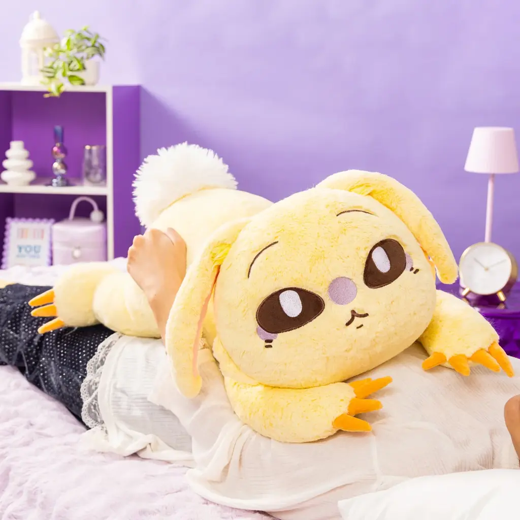 【受注予約】『まじかるちいかわ』より強くなったハチワレ・強くなったうさぎ・あのこの巨大な「ふんわりもっちり ごろりん抱きぬいぐるみ（全3種）」が公式WEB SHOP「ちいかわマーケット」で受注予約開始 画像 6