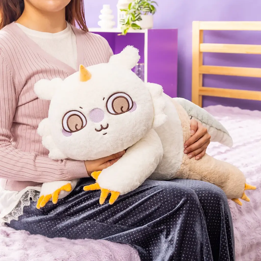 【受注予約】『まじかるちいかわ』より強くなったハチワレ・強くなったうさぎ・あのこの巨大な「ふんわりもっちり ごろりん抱きぬいぐるみ（全3種）」が公式WEB SHOP「ちいかわマーケット」で受注予約開始 画像 7