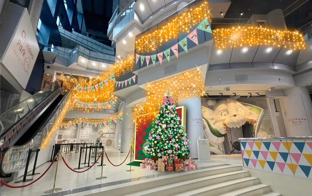「ちいかわパーク」がクリスマス仕様に！11月20日(金)より期間限定の装飾や特別グリーティングを開催 画像 2
