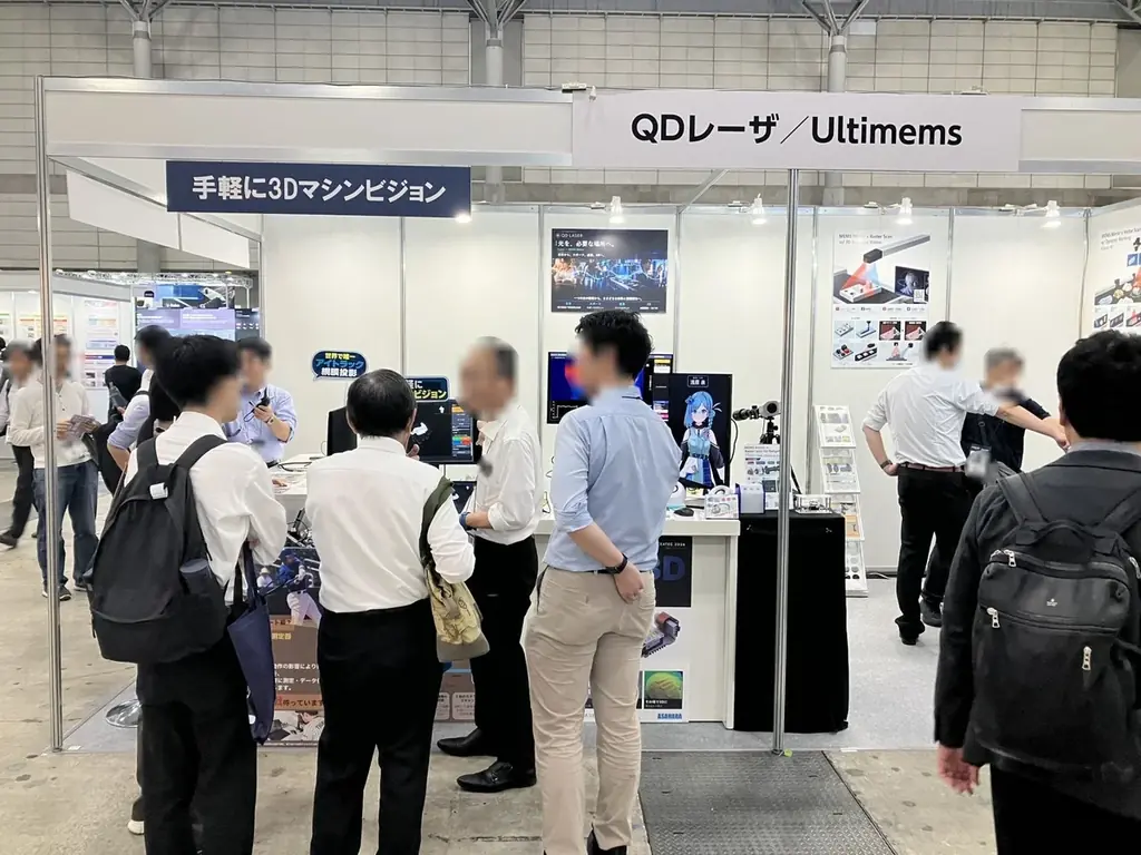 AIのVTuber「浅原 泉」に話しかけると、現実の機械が動き出す。ステージとレーザを自分で操作して3D計測、CEATEC 2026（幕張メッセ）で10月16日まで実演中 画像 4