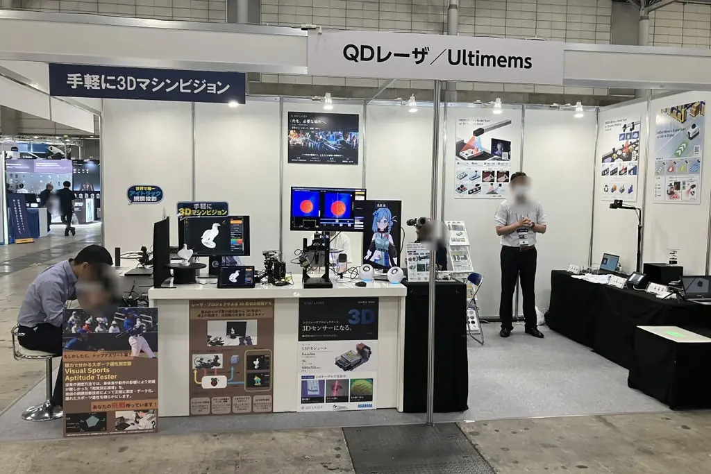 AIのVTuber「浅原 泉」に話しかけると、現実の機械が動き出す。ステージとレーザを自分で操作して3D計測、CEATEC 2026（幕張メッセ）で10月16日まで実演中 画像 5