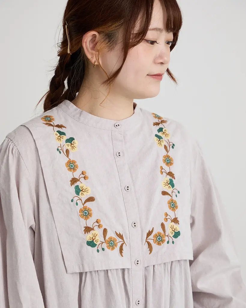 【Samansa Mos2】刺繍作家・マカベアリスさん×Samansa Mos2自然をモチーフにした繊細な刺繍で描いた秋冬の新作が登場！ 画像 2