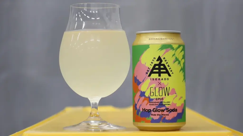 クラフトビールISEKADO、芋焼酎GLOWの「ホップソーダ割り」を限定発売 画像 1