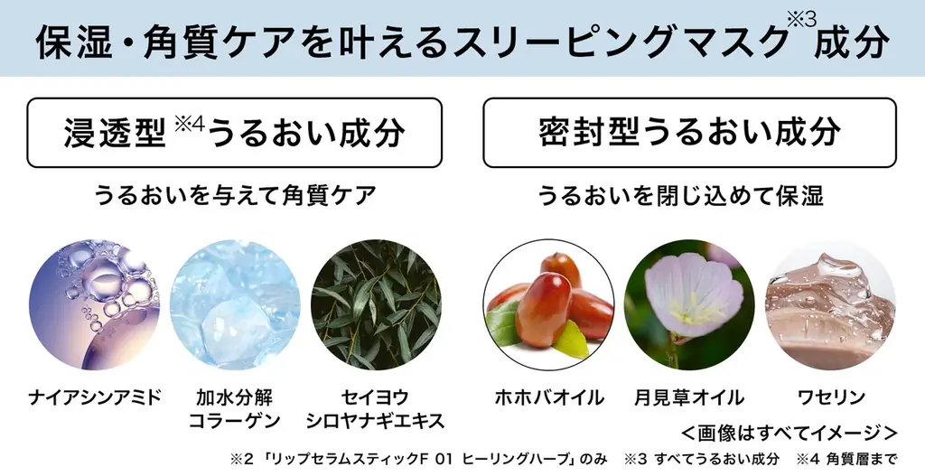 ＼寝落ち2秒前のリップケア／一晩中快適にうるおう唇へ導く、スティックタイプのナイトリップセラムから丁寧に淹れたハーブティの香り付き限定品が登場！ 画像 5