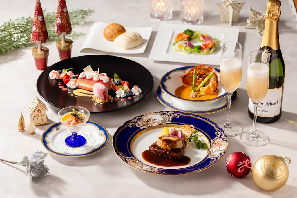 【横浜桜木町ワシントンホテルDINING＆BAR「BAYSIDE」】光の街・横浜みなとみらいで叶える贅沢なひととき特別な夜を彩る「クリスマスディナーコース」を3日間限定にて提供 画像 1