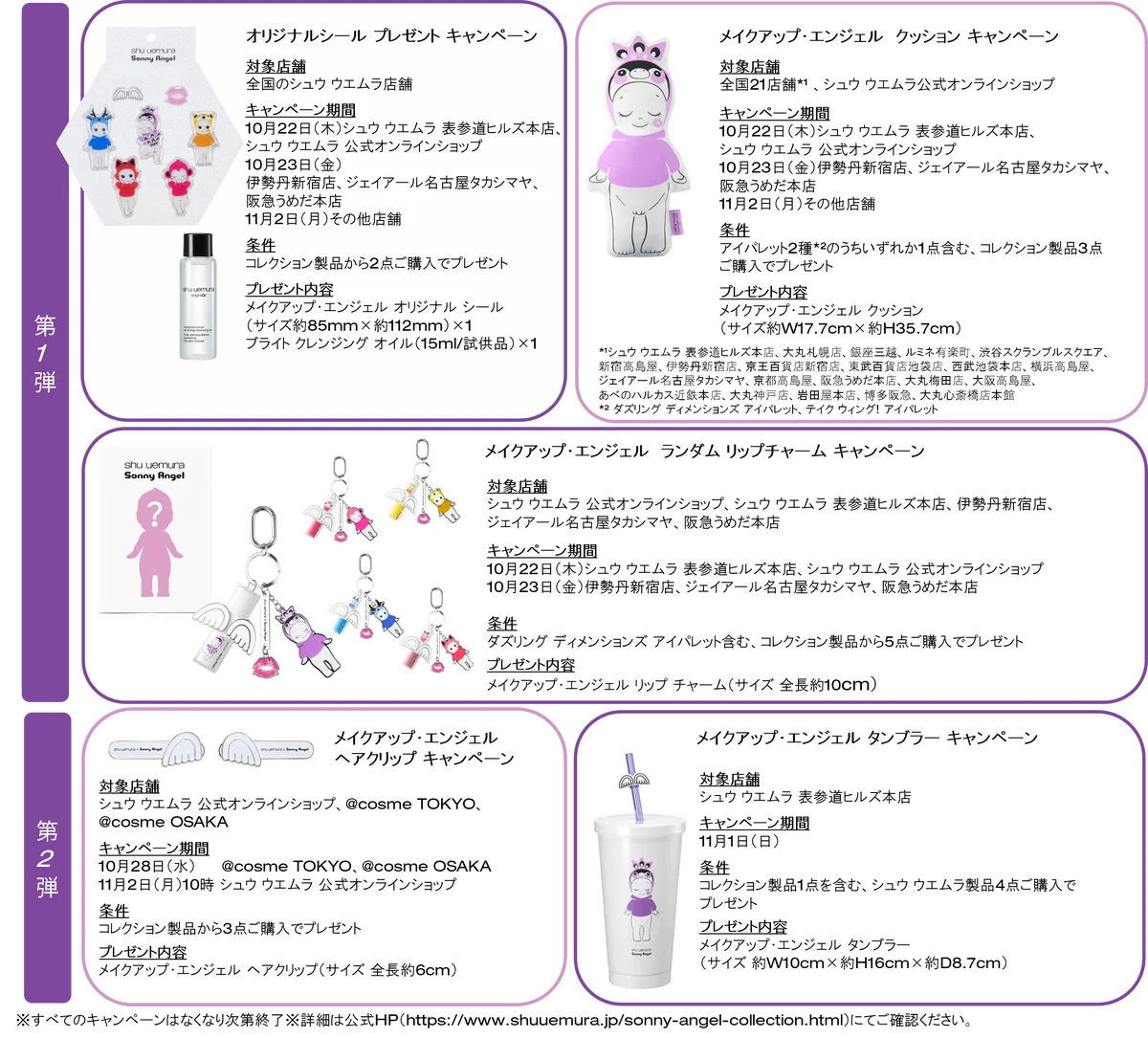 あなたにぴったりのSonny Angelが見つかる『メイクアップ・エンジェル診断』を配信購入者限定のオリジナルグッズやアーティストルックも公開！ 画像 28