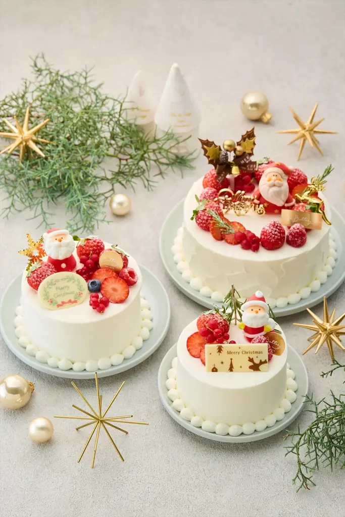 【Buttery本店】フランス産発酵バター香るいちごの「クリスマスミルクレープ」などクリスマスケーキの予約受付を10月より開始 画像 3