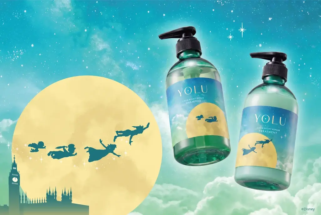 YOLU×ピーター・パン限定ヘアケア、11月2日スギ薬局で発売