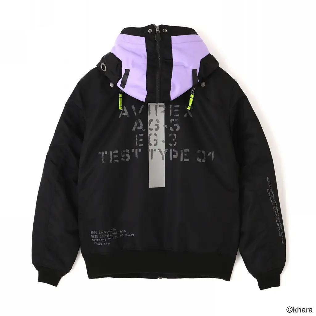 エヴァンゲリオン公式プロジェクト『RADIO EVA』にて、瞬く間に完売となったEVANGELION MA-1 REMODEL by AVIREXの緊急追加生産が決定 画像 3