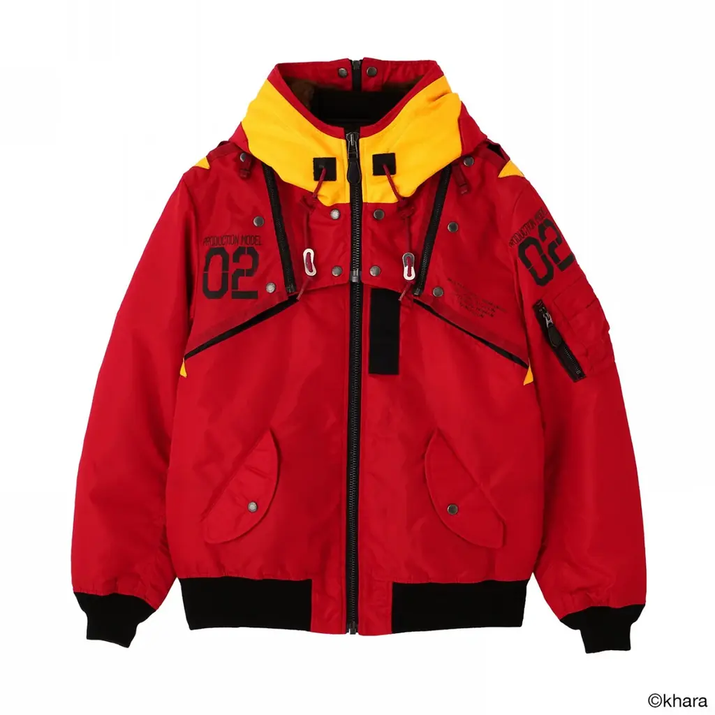 エヴァンゲリオン公式プロジェクト『RADIO EVA』にて、瞬く間に完売となったEVANGELION MA-1 REMODEL by AVIREXの緊急追加生産が決定 画像 4