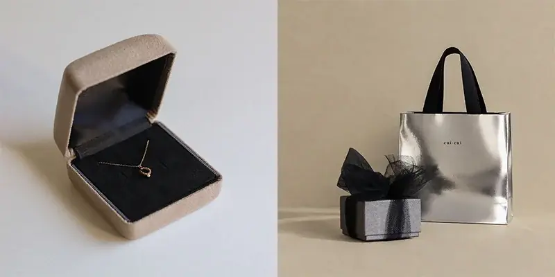 cui-cui、限定BOX・限定ショッパー付きのダイヤモンドネックレスを発売。3つのデザインから選べるギフトセット 画像 2