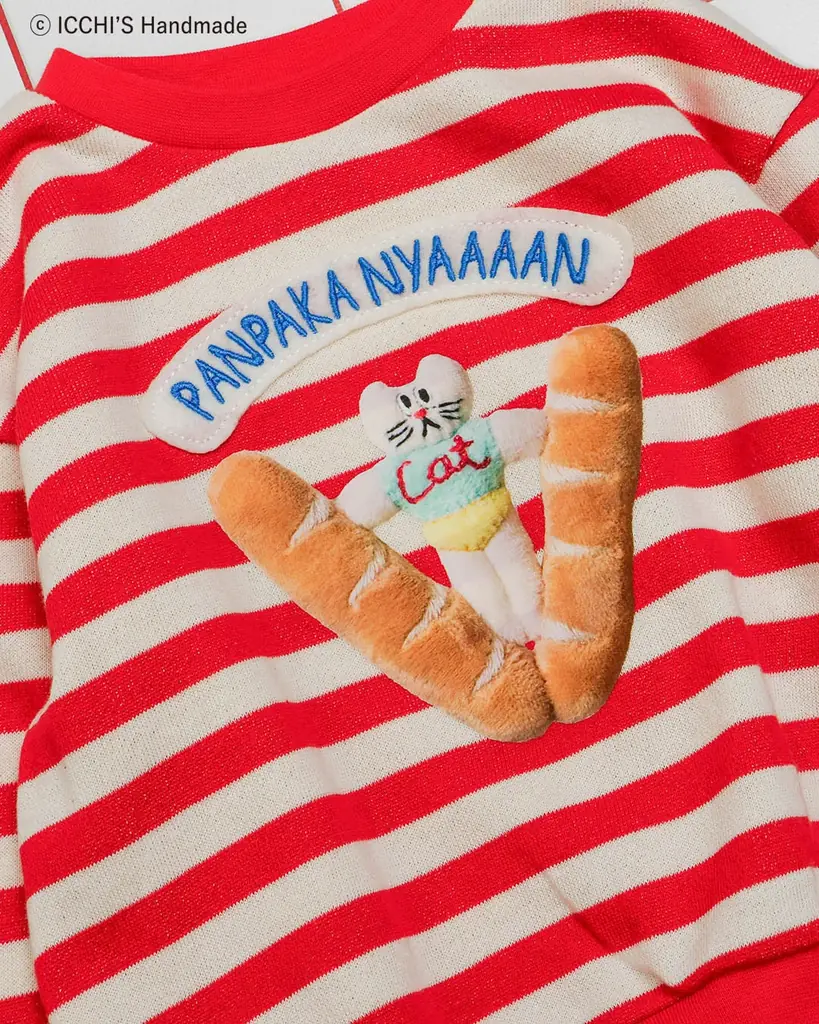SNSで話題の人気ぬいぐるみ作家”ICCHI(イッチ―)”とのコラボアイテムが子ども服「アプレ レ クール」より初登場！キッズアパレルでは初の特別なコレクションをお見逃しなく！ 画像 15