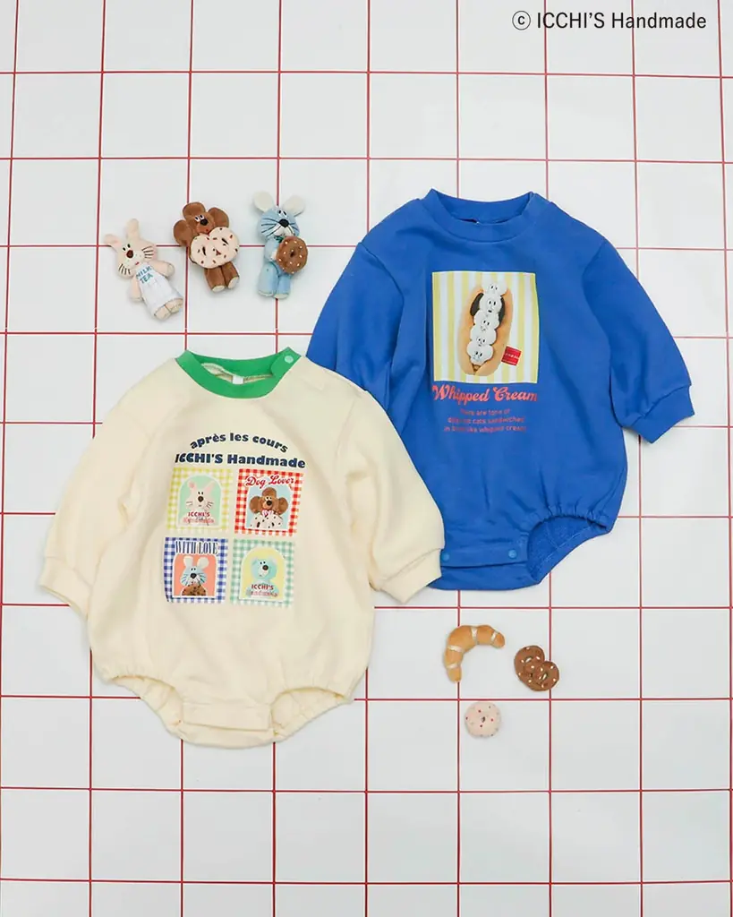 SNSで話題の人気ぬいぐるみ作家”ICCHI(イッチ―)”とのコラボアイテムが子ども服「アプレ レ クール」より初登場！キッズアパレルでは初の特別なコレクションをお見逃しなく！ 画像 16