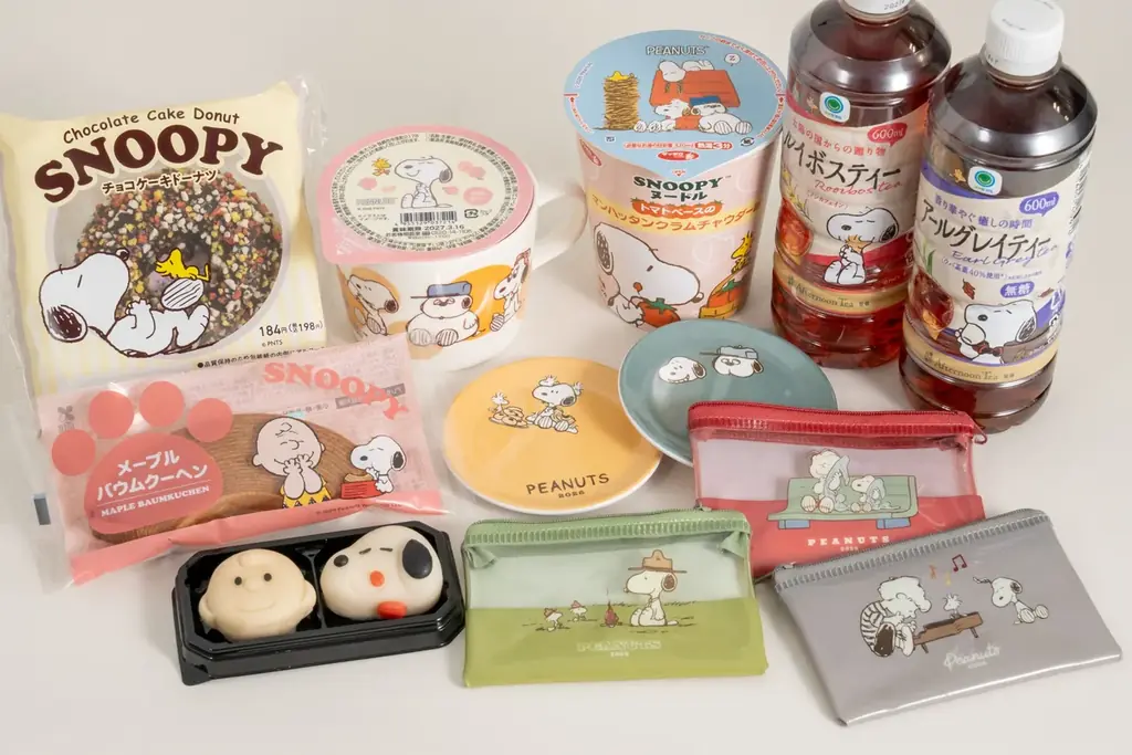 ファミマ×スヌーピー秋企画、10月20日開始　限定商品や景品全15種