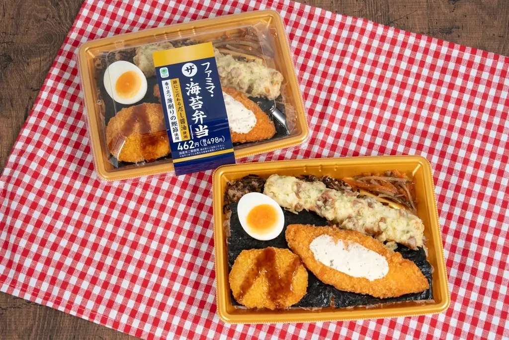 食べ応え大満足ワンコインで買える「ファミマ・ザ・海苔弁当」ファミマルの弁当史上最速！発売9日間で累計販売数100万食突破～さらに「こだわりカレー」もリニューアル～ 画像 2