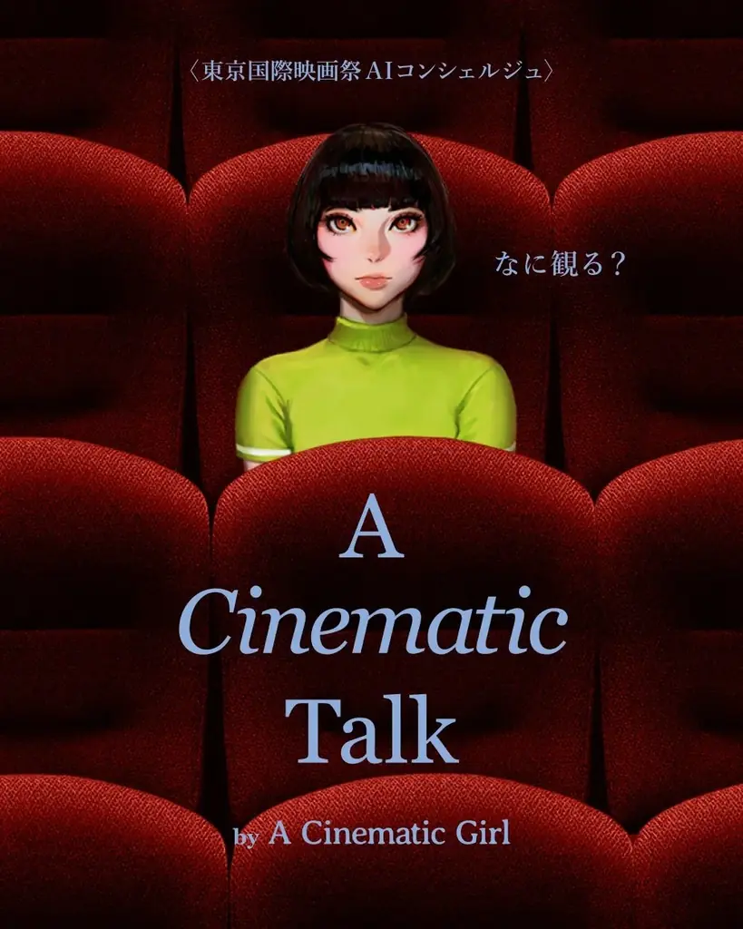 〜映画好きの彼女と、映画の話をしよう。〜「映画愛」をコンセプトにしたキャラクタープロジェクト『A Cinematic Girl』からAI会話サービスが登場！東京国際映画祭のコンシェルジュに！ 画像 2