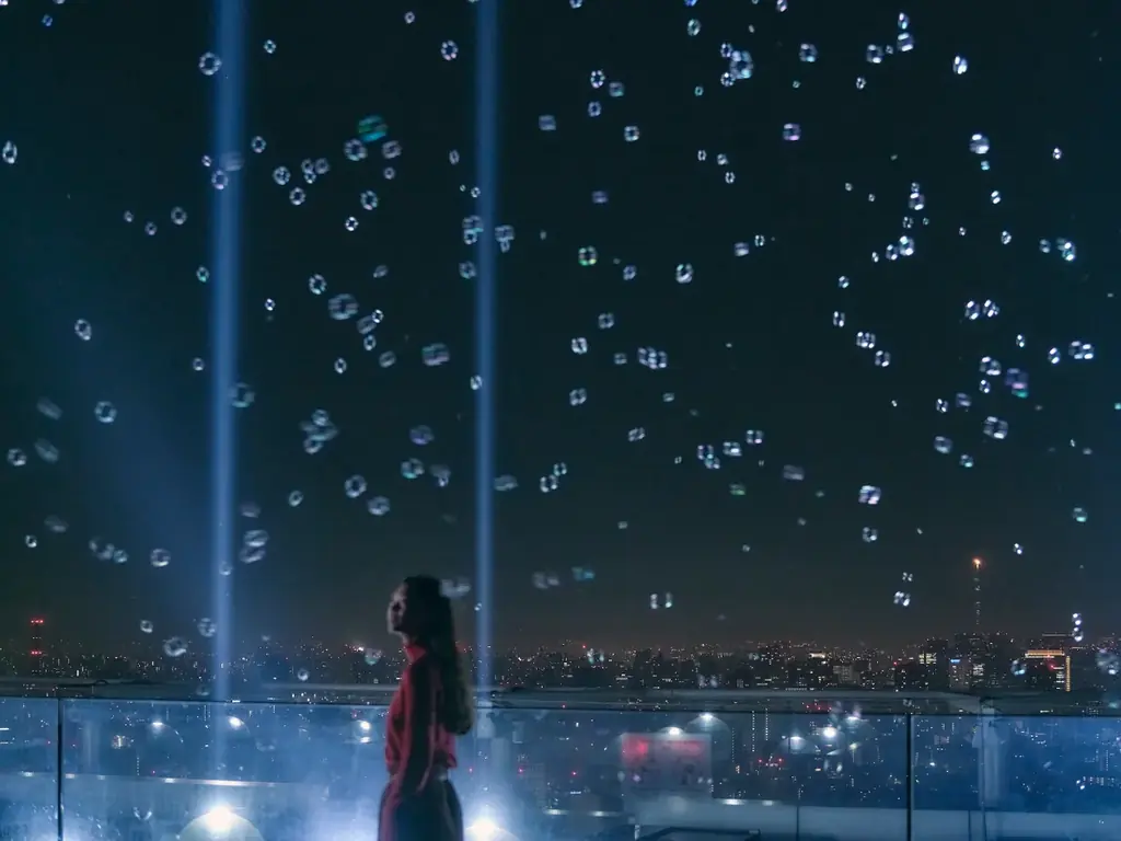 冬の空に広がる、光と音の幻想世界　都市の羨望と呼応するインスタレーション「Sparkling View」を11月5日（木）より開催 画像 18