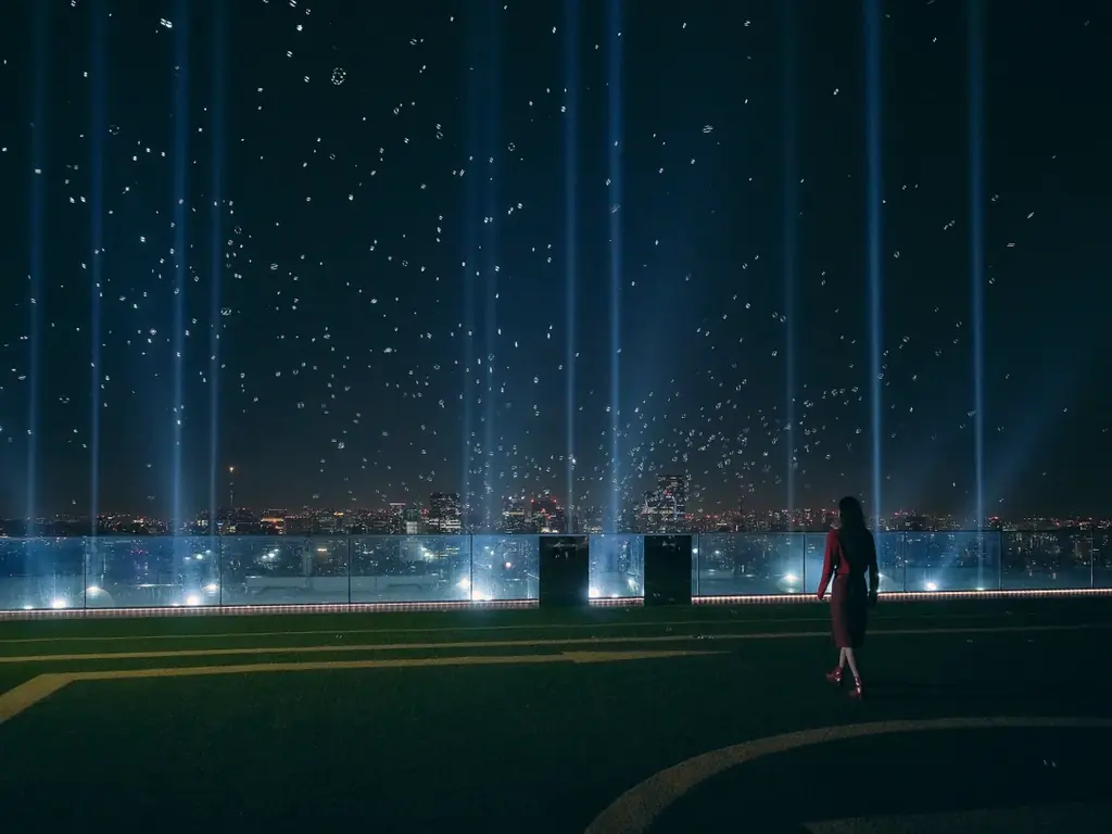 冬の空に広がる、光と音の幻想世界　都市の羨望と呼応するインスタレーション「Sparkling View」を11月5日（木）より開催 画像 19