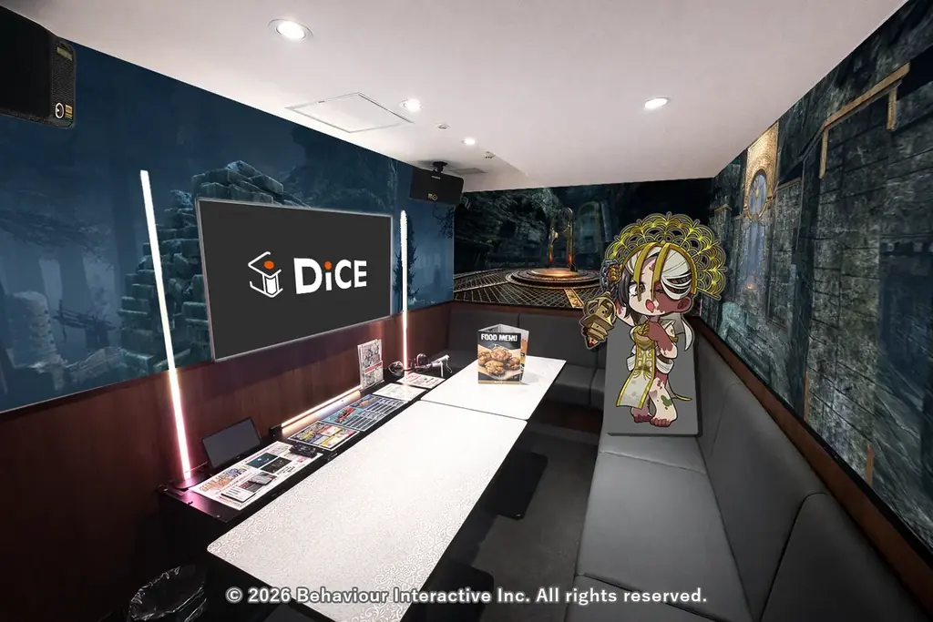 『Dead by Daylight』× DiCE コラボカフェが今年も開催！〝歯をむき出しにしたトルテ〟などコラボメニューや、人気イラストレーター「キーマン」描き起こしイラストを使用したグッズが多数！ 画像 20