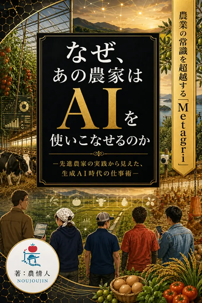 【3日間限定・無料】AIを使いこなす農家は、失敗の連続。酪農・稲作など5つの現場のAI活用実例集 画像 2